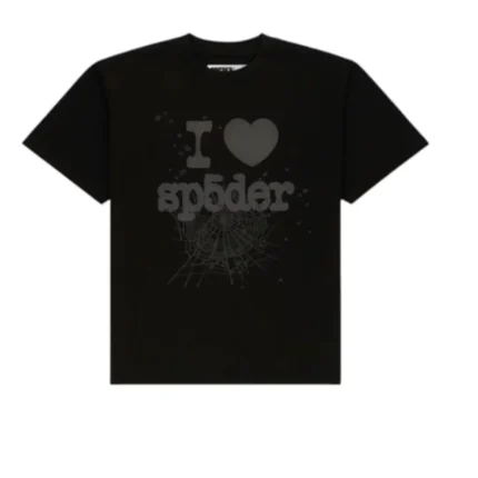 Sp5der Phantom Souvenir Tee Black Front