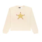 Sp5der Pornstar Longsleeve Tee Cream Front