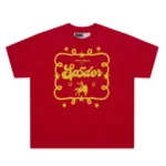 Sp5der Rodeo Poster Tee Red Front
