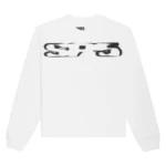 Sp5der SP5 Blurry LS Tee White Front