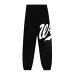 Sp5der Stadium Sweatpant Black Front