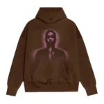 Sp5der Thug Hoodie Angel Brown Front