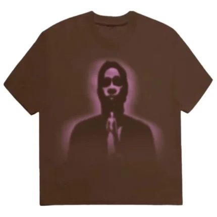 Sp5der Thug T-shirt Angel Brown Front
