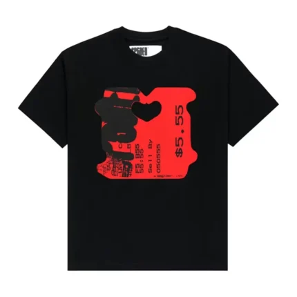 Sp5der Toast Tee Black Front