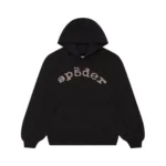 Sp5der VVS Hoodie Black Front