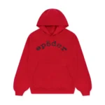 Sp5der VVS Hoodie Red Front