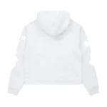 Sp5der Women's Cropped Beluga Hoodie Heather Grey - Image 2