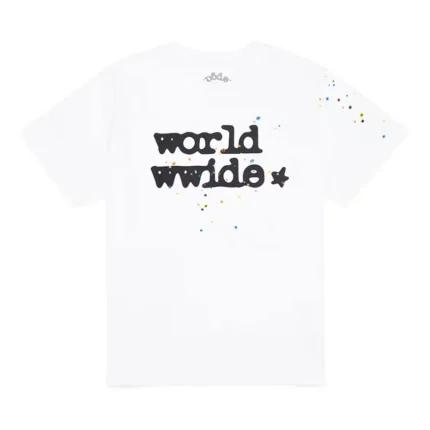 Sp5der Worldwide Tee White Front