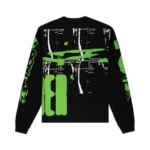 Sp5der X-Ray LS Tee Black Back