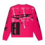 Sp5der X-Ray LS Tee Pink Back