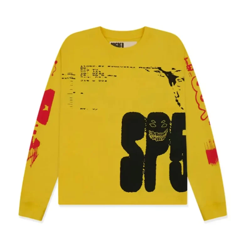 Sp5der X-Ray LS Tee Yellow Front